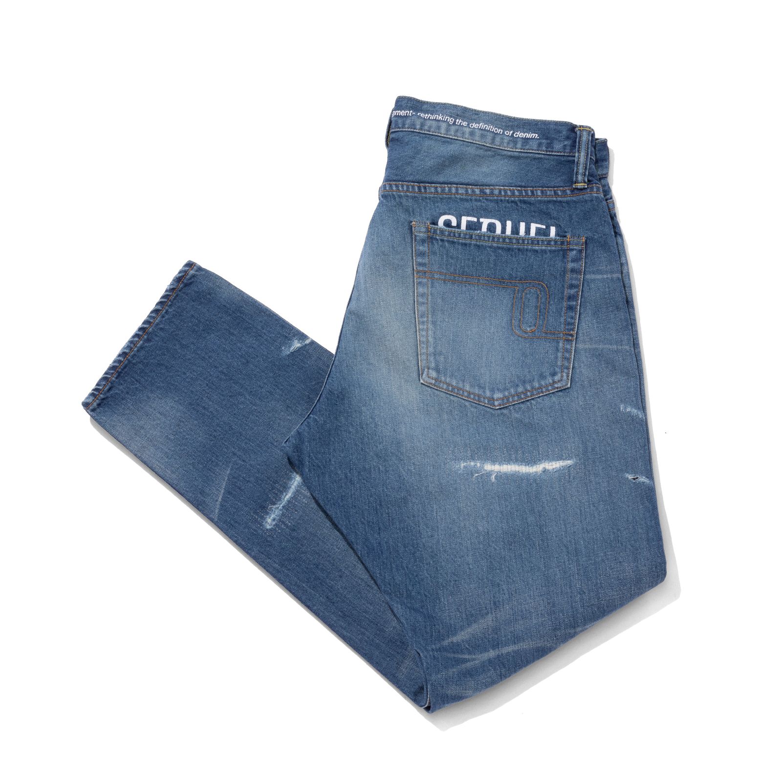 SEQUEL - SQ-23SS-PT-05 FRAGMENT x SEQUEL DENIM PANTS INDIGO | River