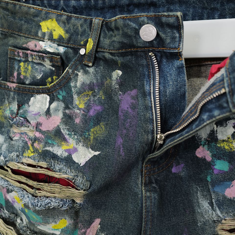 【Last1 34】 LAX, baggies ( paint splatter)