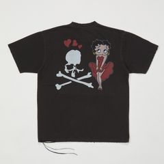 【MASTERMIND WORLD】 xBETTY BOOP S/S TEE ( DAMEGED ) MULTI COLOR <REGULAR FIT>