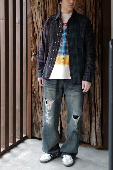 【Basketcase】 BAGGY DENIM