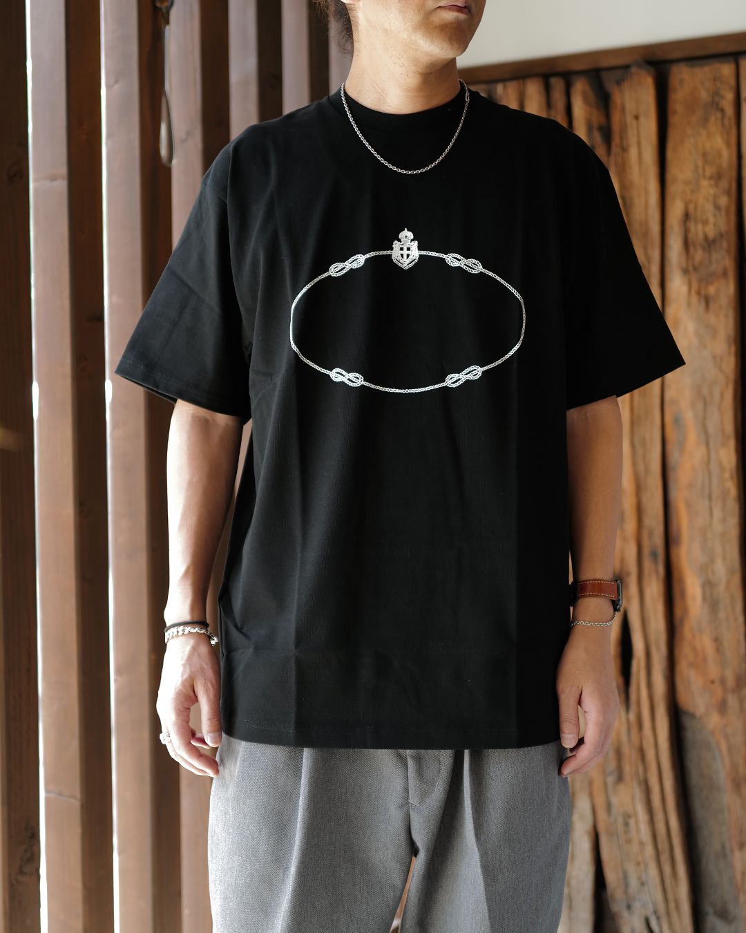 GX-S26-ST-11  T-SHIRT   [BLACK]