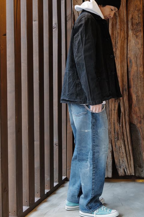 【SEQUEL x FRAGMENT】 DAMAGE DENIM PANTS