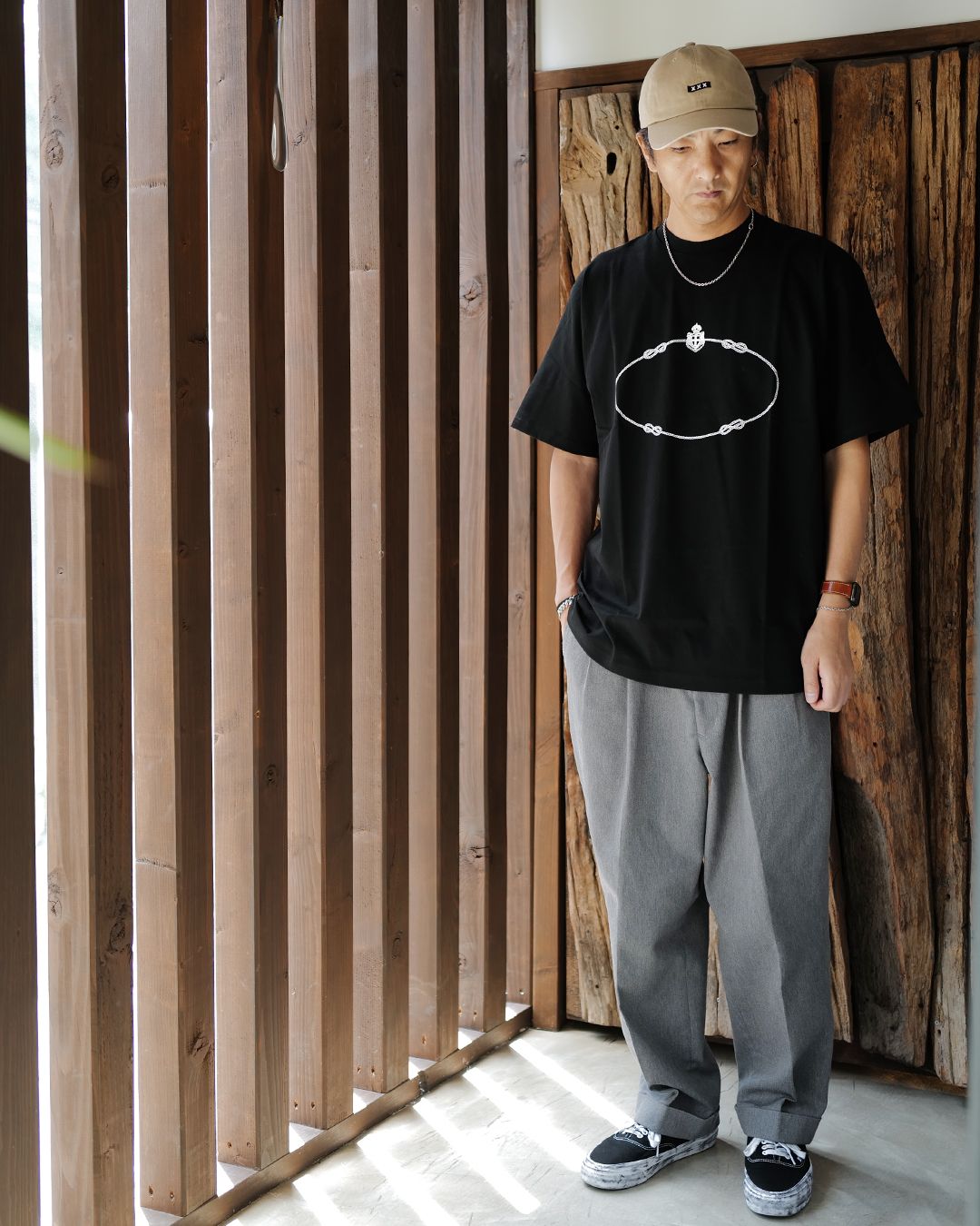 GX-S26-ST-11  T-SHIRT   [BLACK]