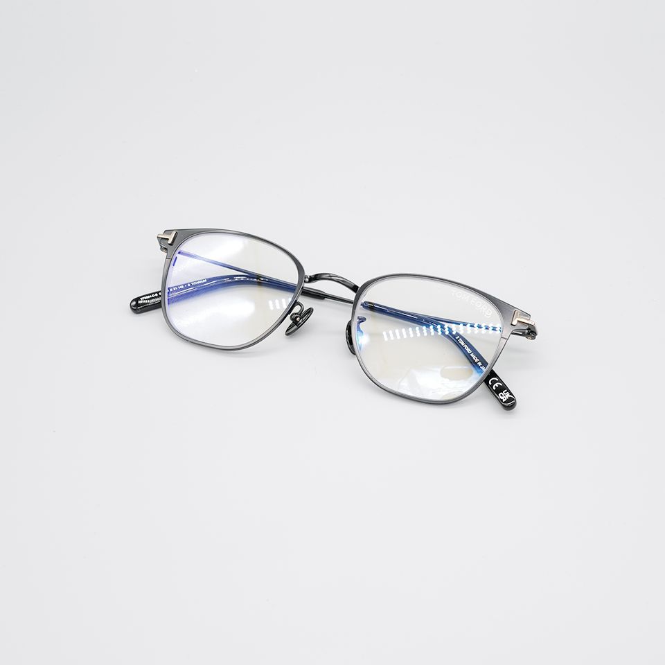 TOM FORD EYEWEAR - FT5864DB-48002 / メガネ フレーム  /アジアンフィット【日本企画】(ブラックチタン）/ユニセックス | River