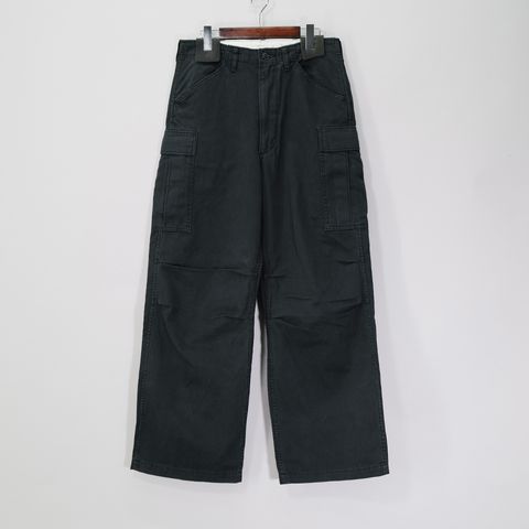 【MIYAGI HIDETAKA】 Cargo pants BLACK