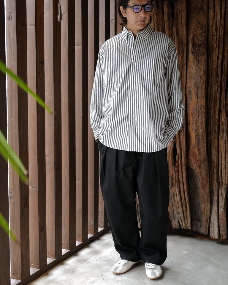 Maison Margiela ドロップライズ コットントラウザーズ ＆ スプリンターズ