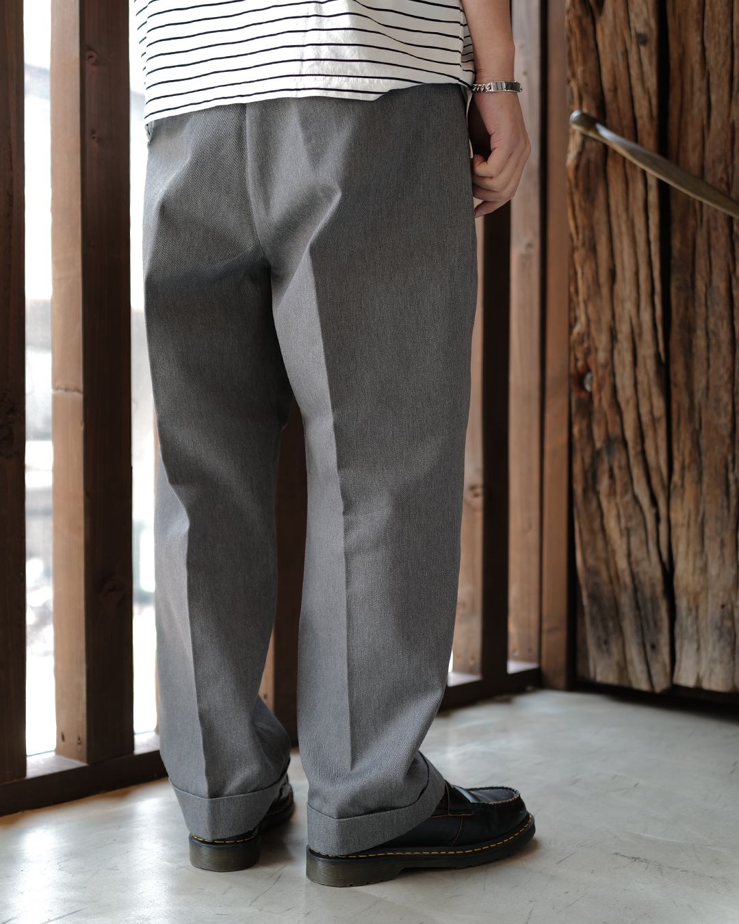 CHINO PANTS (TYPE-C) [GRAY]