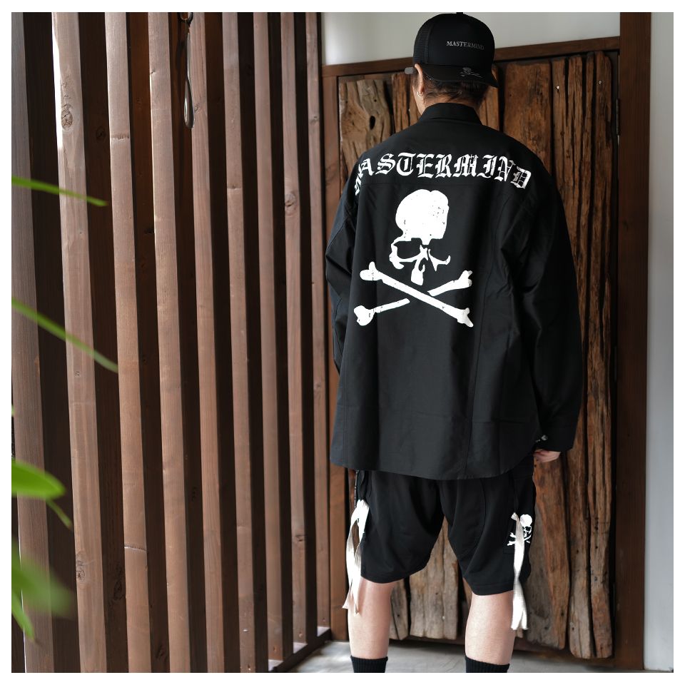 【mastermindJAPAN】 LS OXFORD SHIRT BLACK