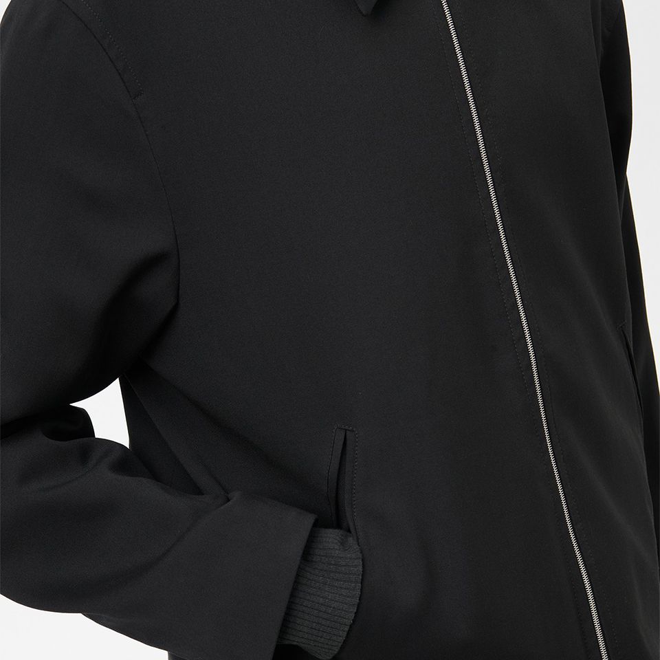 MINI JACKET  Black Worsted Wool