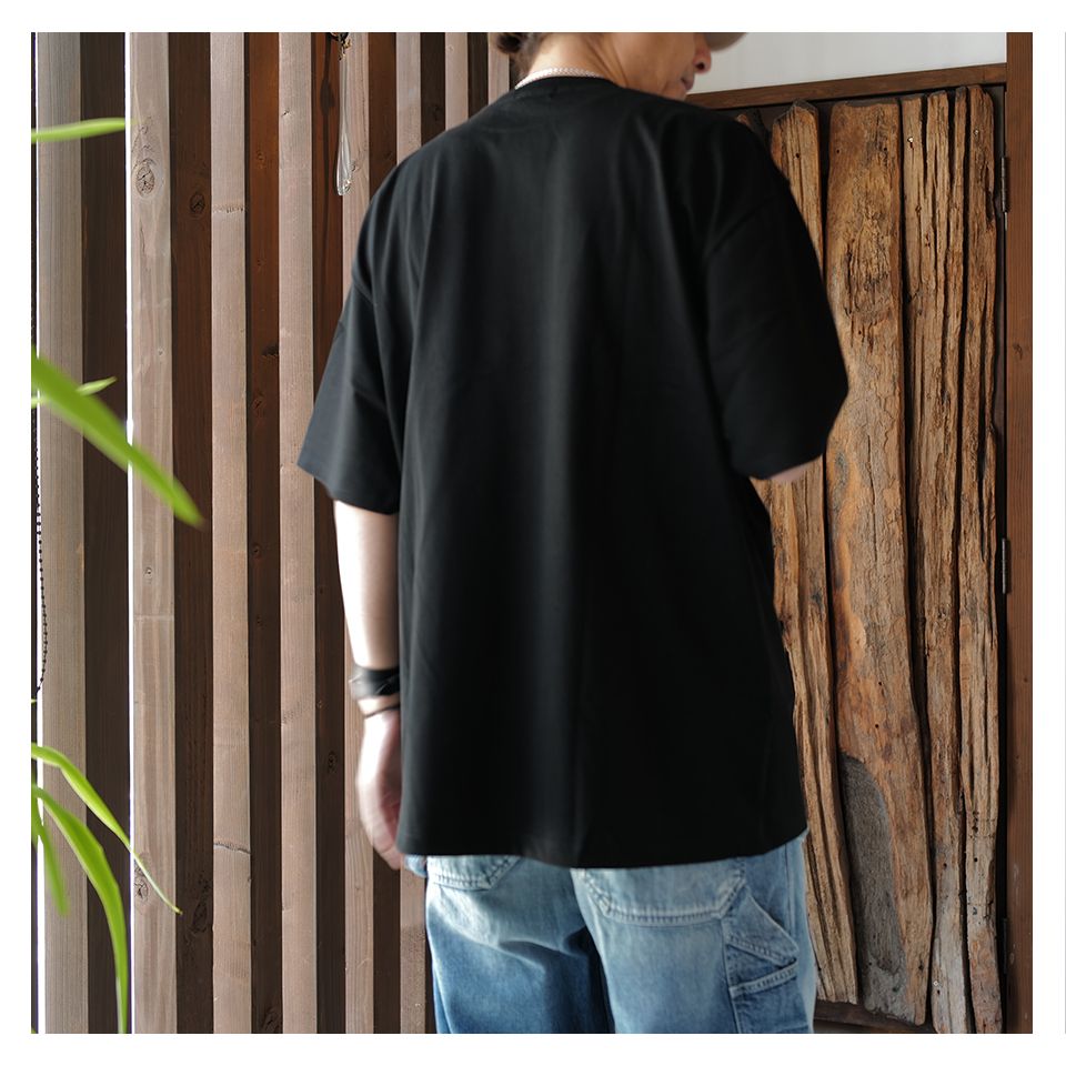 【LAST1 M】 GX-S25-ST-04   T-SHIRT   BLACK