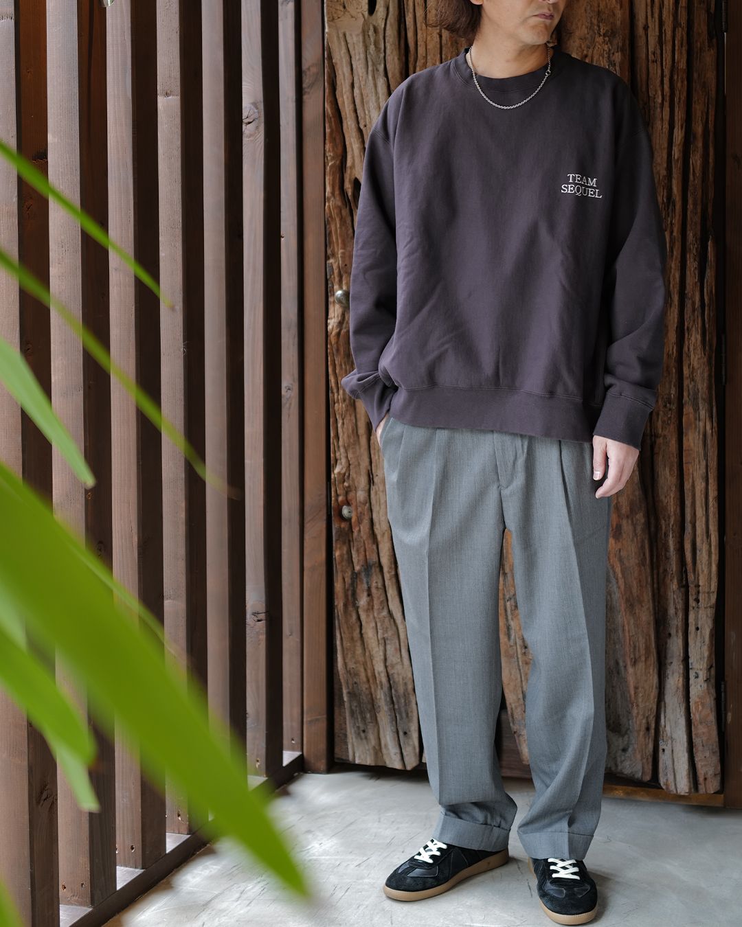 CHINOPANTS(TYPE-C) GRAY