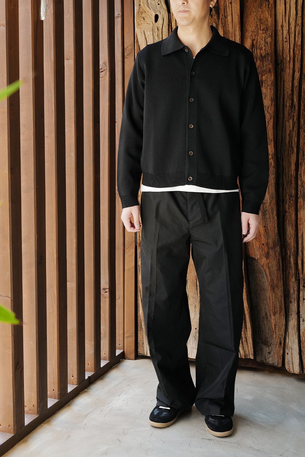 OUR LEGACY - WANDER TROUSER Black Grace Nylon | River