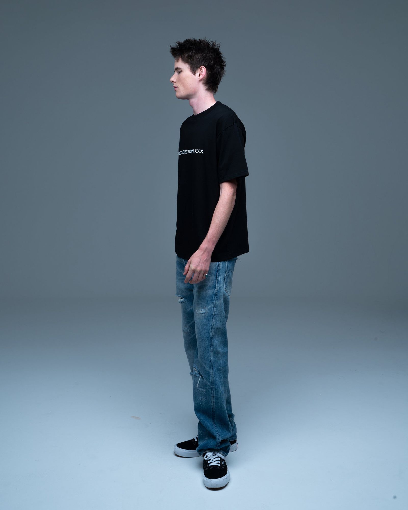 GX-S26-ST-15  T-SHIRT   [BLACK]