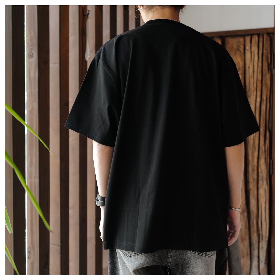 GX-S25-ST-15   T-SHIRT   BLACK