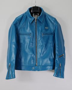 Dominator -ドミネーター- 【Slim-Fit】   (ホースレザー / 裏地:ブラックニット / )VintageTurquoise