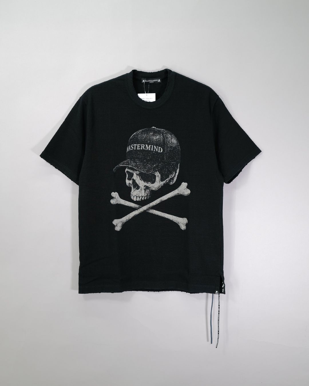 【MASTERMIND WORLD】 VINTAGE ROCK SS TEE  BLACK