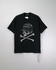 【MASTERMIND WORLD】 VINTAGE ROCK SS TEE  BLACK
