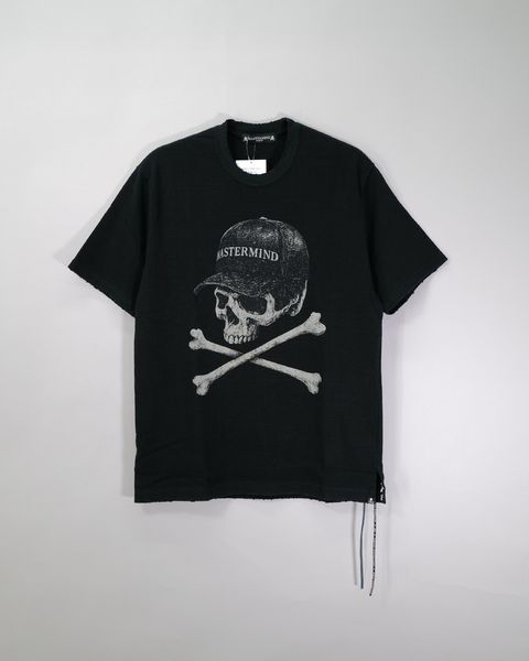【MASTERMIND WORLD】 VINTAGE ROCK SS TEE  BLACK