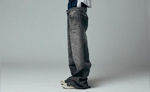 【Basketcase】　BAGGY DENIM