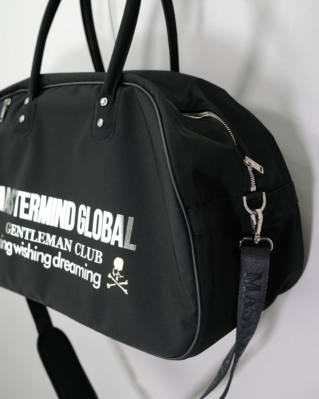 【mastermind JAPAN】 BOSTON BAG  BLACK
