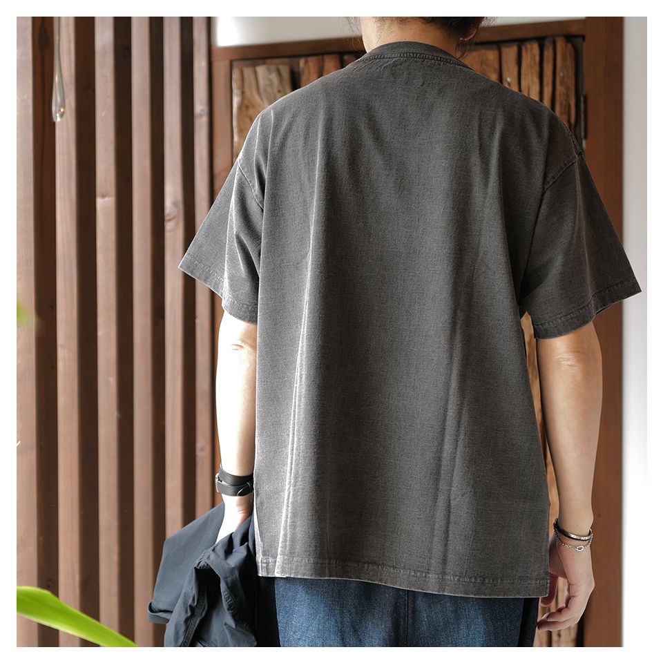 【Last1 L】 PRINTED TEE -SPRAY-