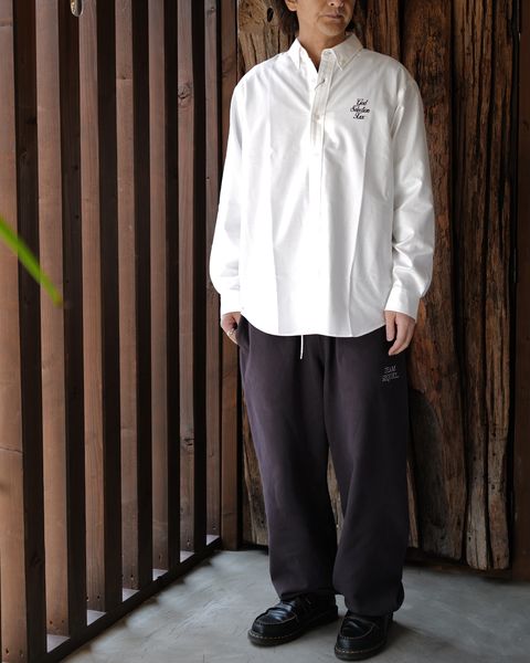 GODSELECTION XXX  -B.D SHIRT  [WHITE]