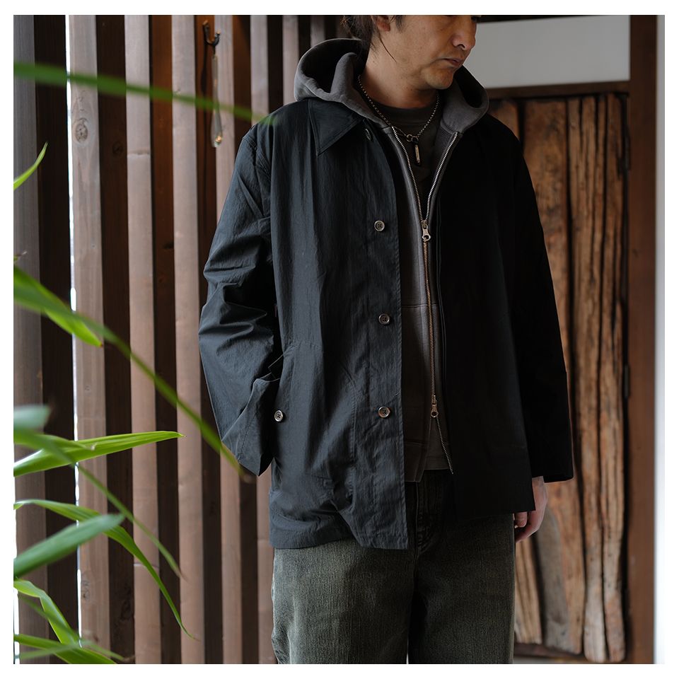 LEAD JACKET  Black Hiking Cotton