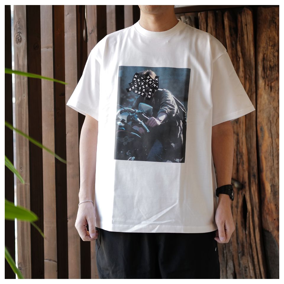 【LAST1 M】 GX-A25-ST-11   T-SHIRT   WHITE