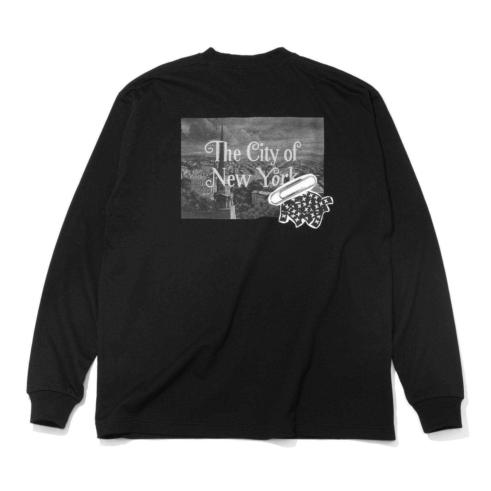 GOD SELECTION XXX - GX-A23-LT-04 LONG SLEEVE T-SHIRT BLACK | River