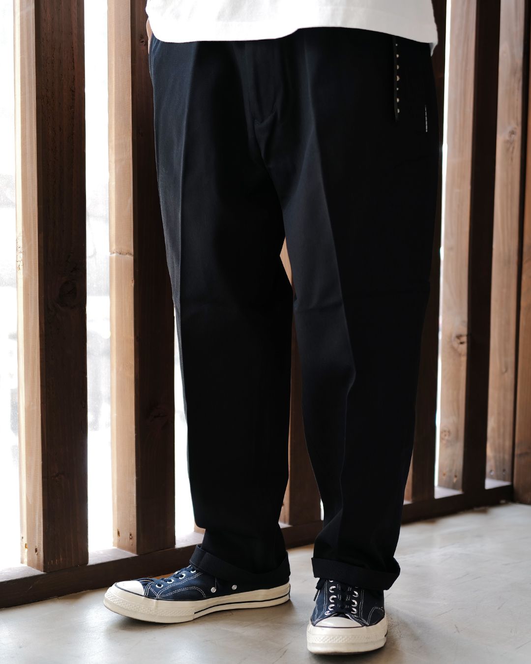 CHINO PANTS (TYPE-XF)  [NAVY]