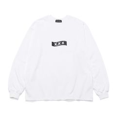 GX-A25-LT-03  LONG SLEEVE T-SHIRT   WHITE