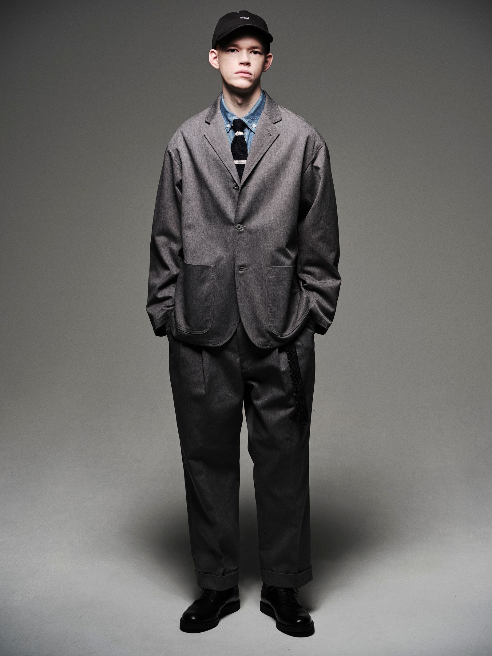 CHINO PANTS (TYPE-C) [GRAY]