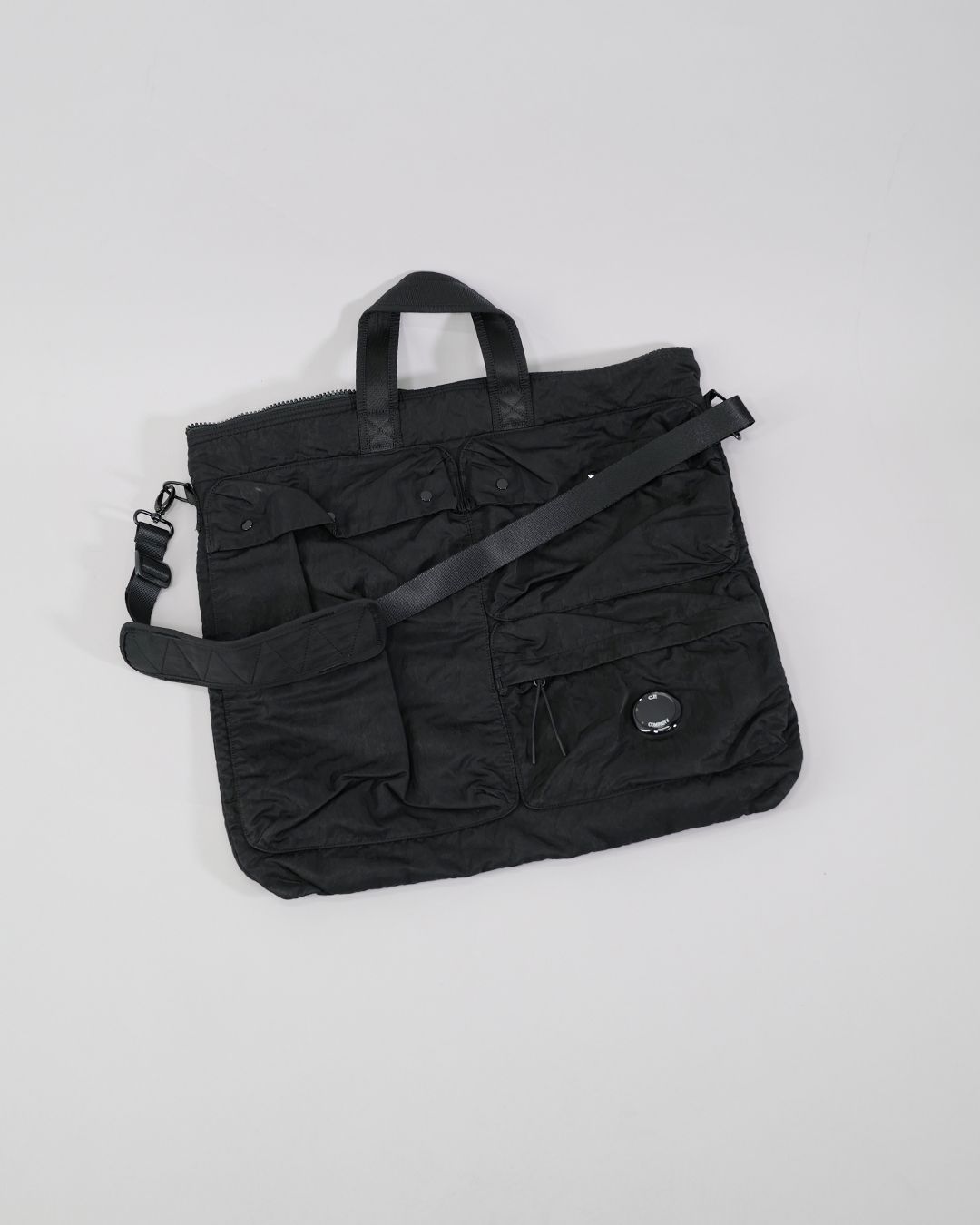 Nylon B Shoulder Bag Black