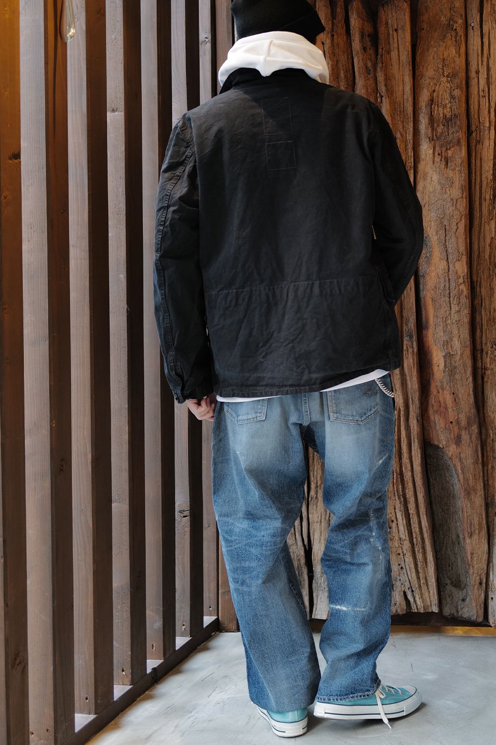 【SEQUEL x FRAGMENT】 DAMAGE DENIM PANTS