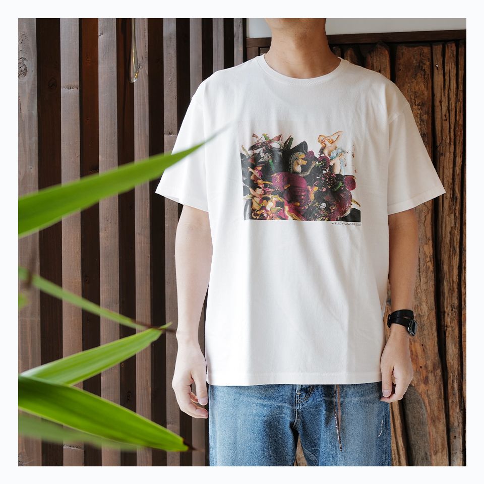 MINEDENIM × アラーキー × Stie-lo Tシャツ XL