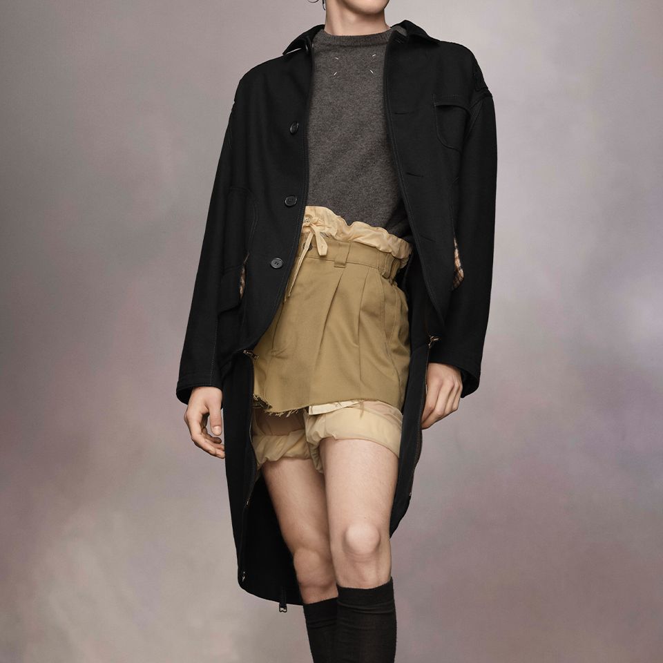 Maison Margiela - ヘビーコットン ダブルコート | River