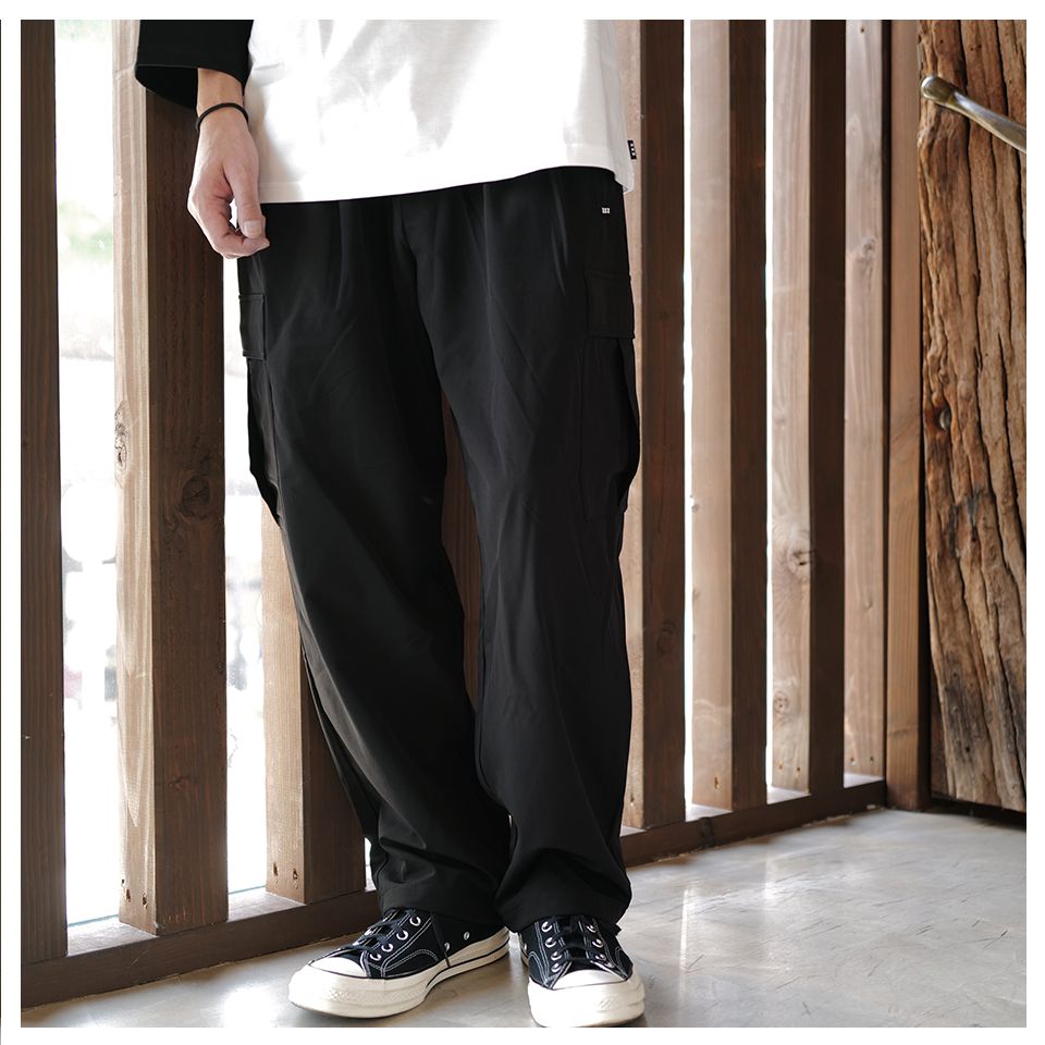 GOD SELECTION XXX - GX-A25-PT-02 NYLON BDU PANTS BLACK | River