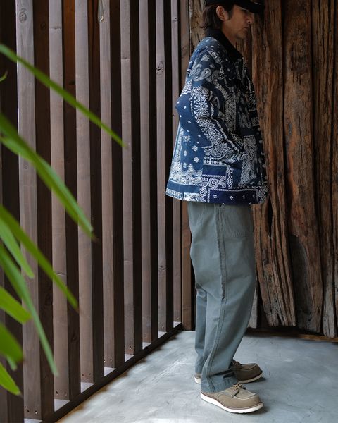 MIYAGI HIDETAKA : Quilted Work Jacket