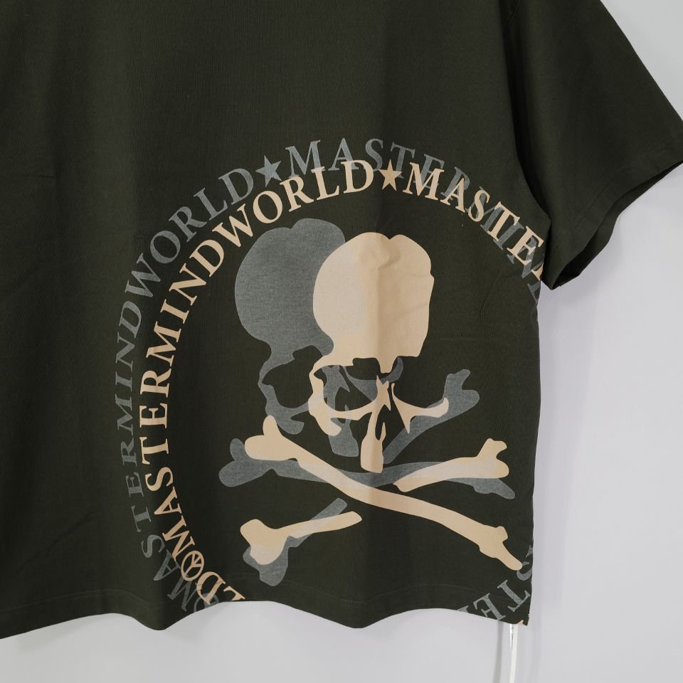 【MASTERMIND WORLD】 FLASH TEE  OLIVE