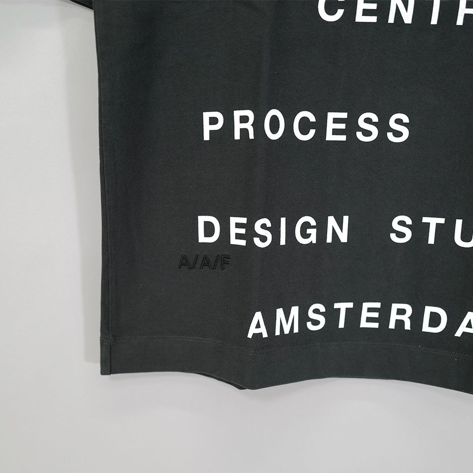 【Last1 L】 LM1-4 Oversized T-shirt [CENTRAAL PROCESS] Charcoal