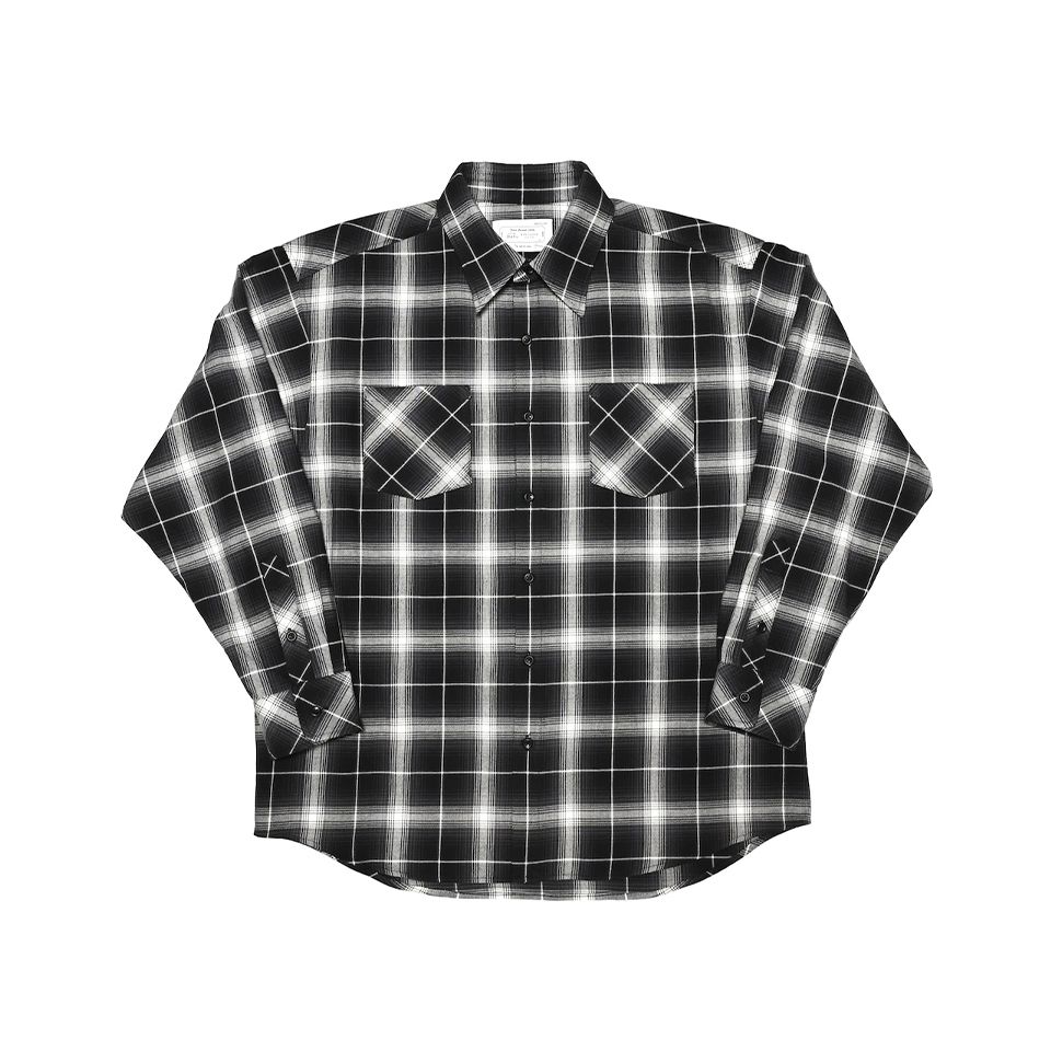 【Last1 SizeM】 【Rafu】 Standard shirt  Black