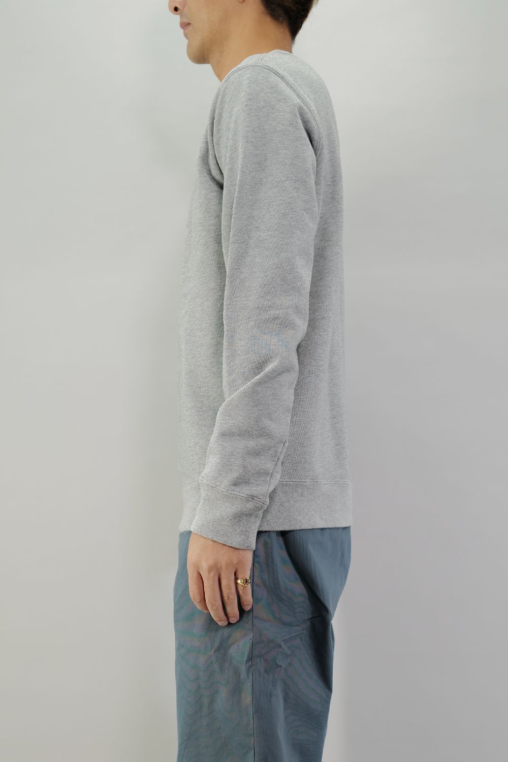 Maison Margiela - コットンクルーネック スウェットシャツ Gray | River