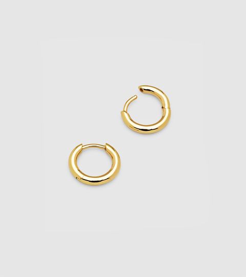 Classic Hoop Small Gold / ピアス / 925スターリングシルバー / 9K ゴールドメッキ