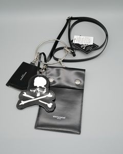 【mastermindJAPAN】 TRAVEL PASSPORT BAG  BLACK