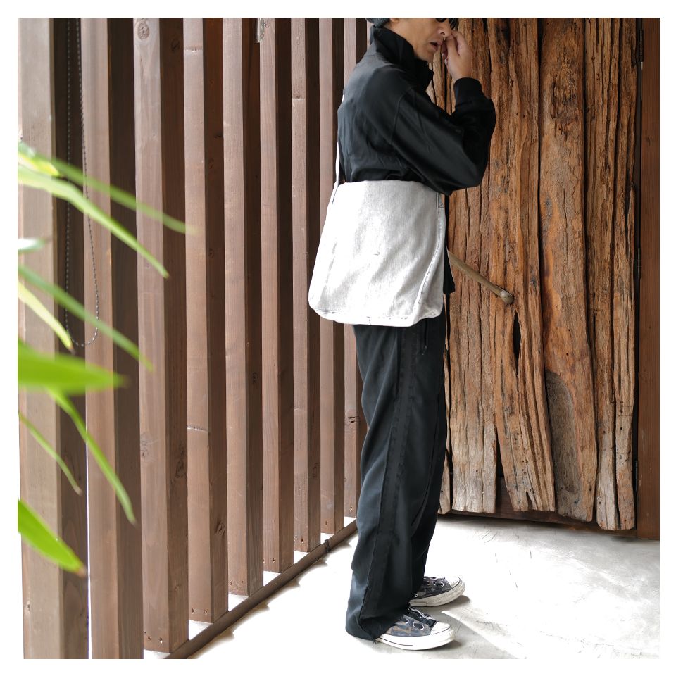 OUR LEGACY★キャンバスジャージパンツ ブラック★送関込 OUR LEGACY - TRACK PANTS Black Canvas Jersey | River