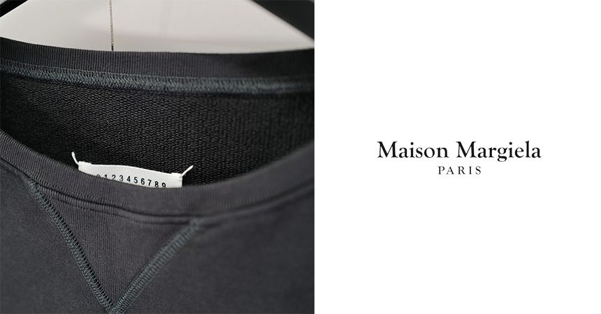 Maison Margiela エンブロイダード ロゴ スウェット