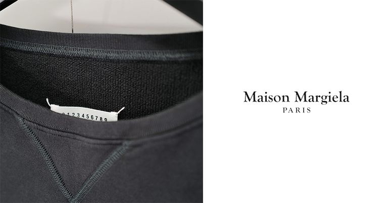 Maison Margiela エンブロイダード ロゴ スウェット
