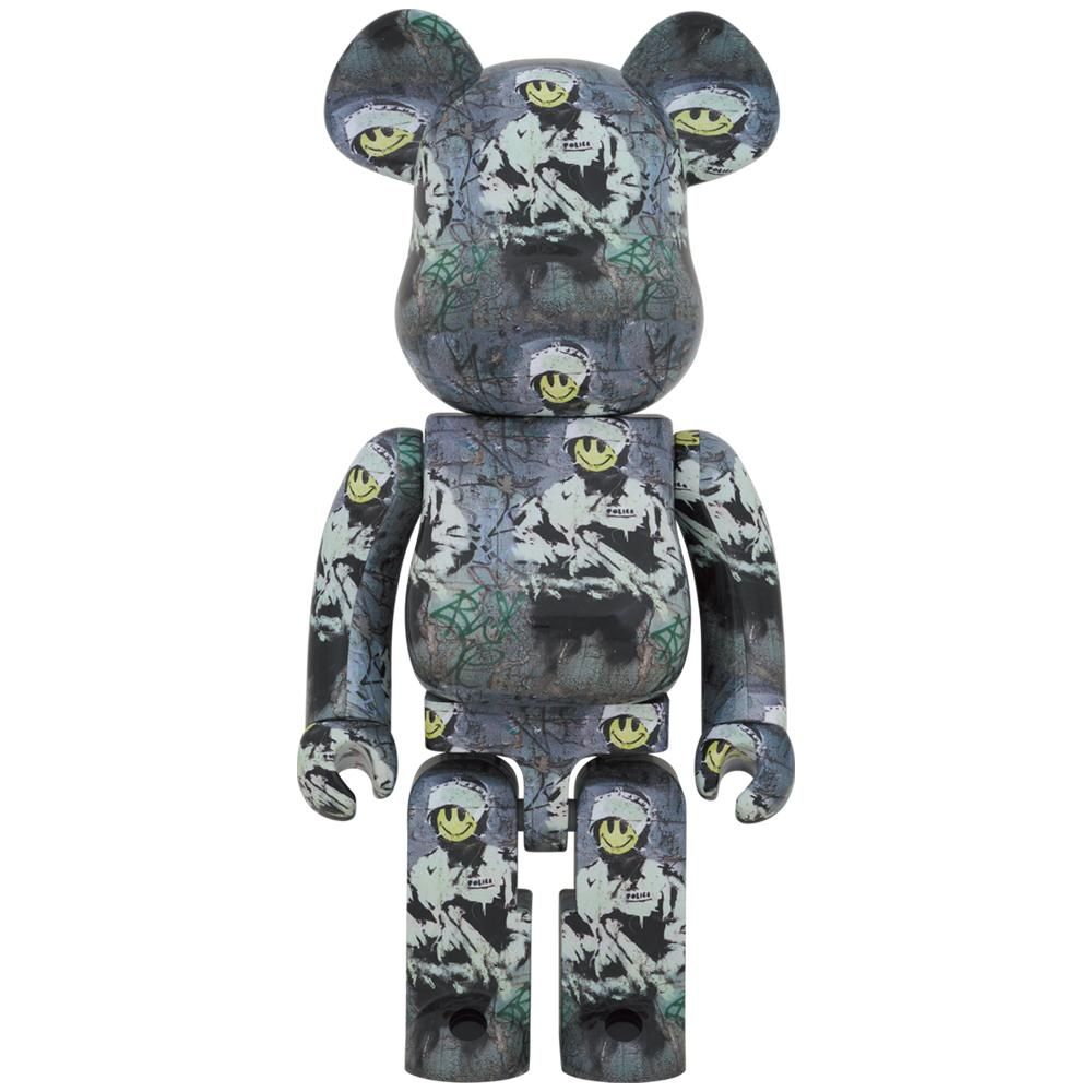 バンクシー BE@RBRICK MONKEY SIGN モンキーサイン