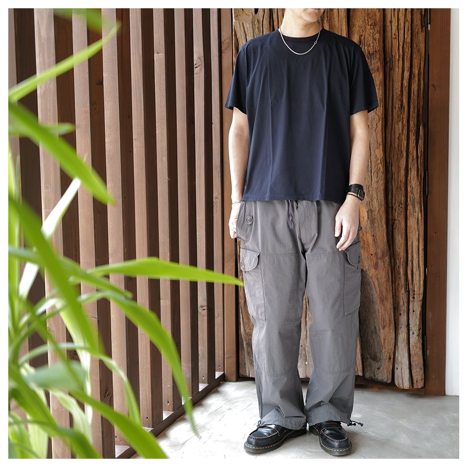 OUR LEGACY - NEW BOX T-SHIRT Abyss Blue Clean Jersey | River