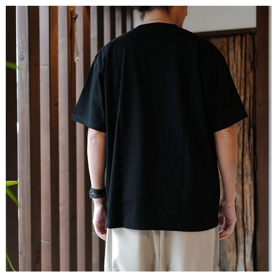 GX-A25-TT-01  2PIECE PACK T-SHIRT   BLACK